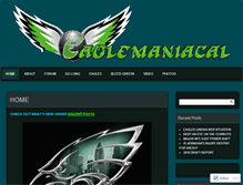 Tablet Screenshot of eaglemaniacal.com